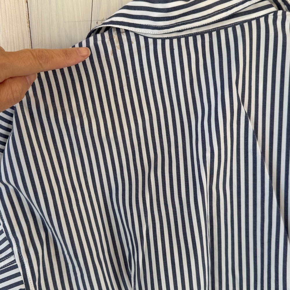 NWT J. Crew Striped Button Down Shirt Size 2 - Picture 8 of 12
